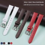Soft Genuine Leather Watch Band 6mm–17mm Replacement Strap